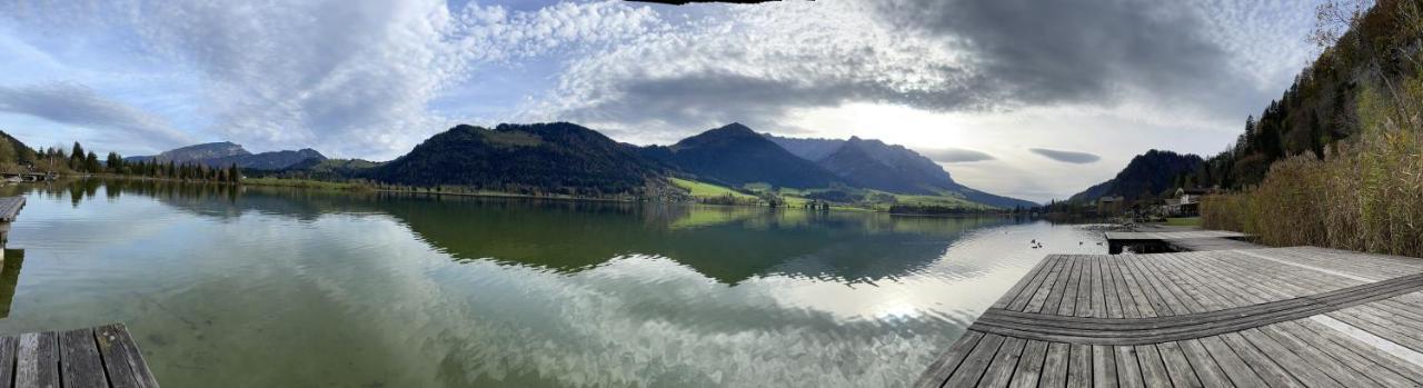 Ferienhaus Kaiserblick - Fewo2 Walchsee Kültér fotó