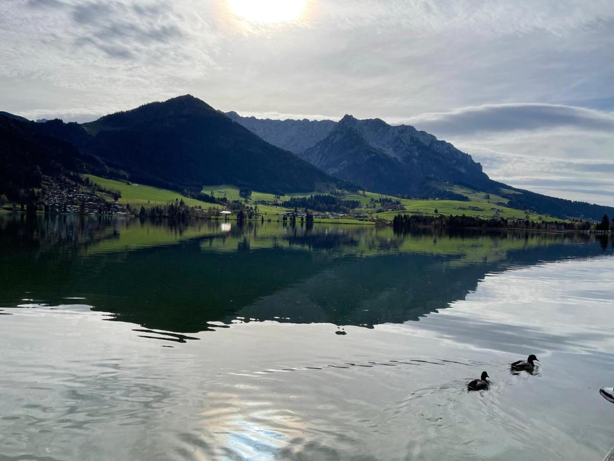 Ferienhaus Kaiserblick - Fewo2 Walchsee Kültér fotó